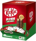 Amazon | キットカット 濃い抹茶 10枚×14袋 | 個包装,大容量 | Nestlé