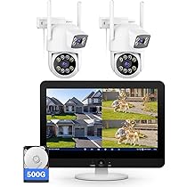 Amazon.co.jp: 【デュアルレンズカメラ・自動追尾・常時録画