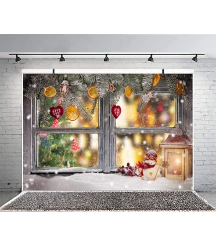 Amazon | Qinunipoto クリスマス Merry Christmas 写真撮影用 背景布