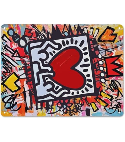 Amazon.co.jp: 美工社 アートパネル Keith Haring （キース・ヘリング