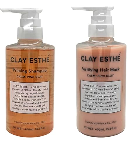 Amazon | クレイエステ シャンプーゴールドクレイ 800ml + ヘアマスク
