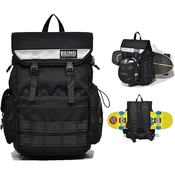 Skateboard Backpack Holder Universal Adjustable Longboard