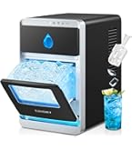 Amazon.co.jp: NIBOENOKI 高速製氷機 卓上 新型 13分速く透明な氷が