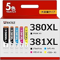 Amazon.co.jp: Canon キャノン BCI- 380 / 381 用 互換 詰め替え