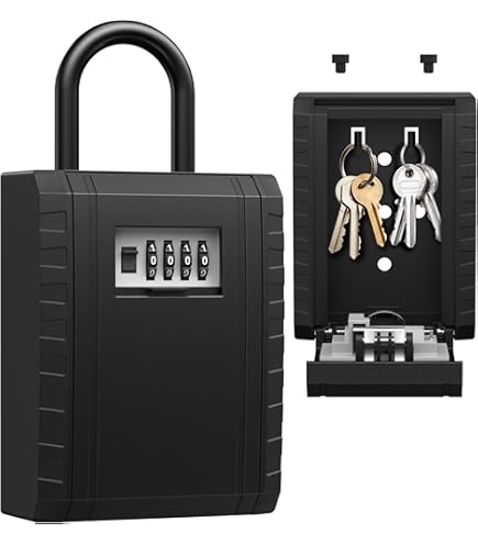 キーボックス　カントリー雑貨 Amazon.co.jp: ダイヤル式キーボックス 防水 屋外用 屋内用 鍵収納