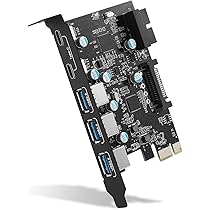 Amazon.co.jp: SINEFINE PCI-E x 1 to USB拡張カード、3.0 5Gpbs