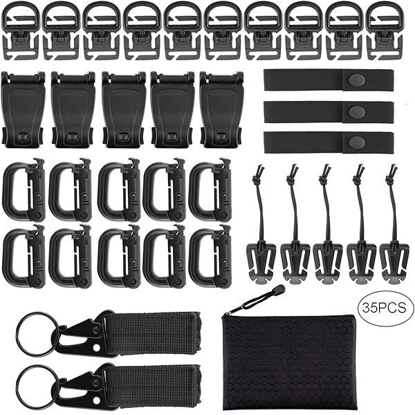 molle clips backpack