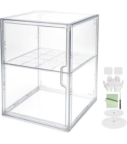 Amazon.co.jp: CAMEWIN フィギュアケース マグネット扉付き