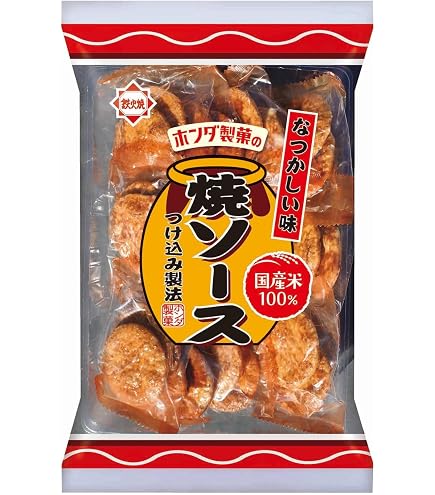 Amazon.co.jp: たこ焼せんべい ソースマヨ味 264g (22g×12袋