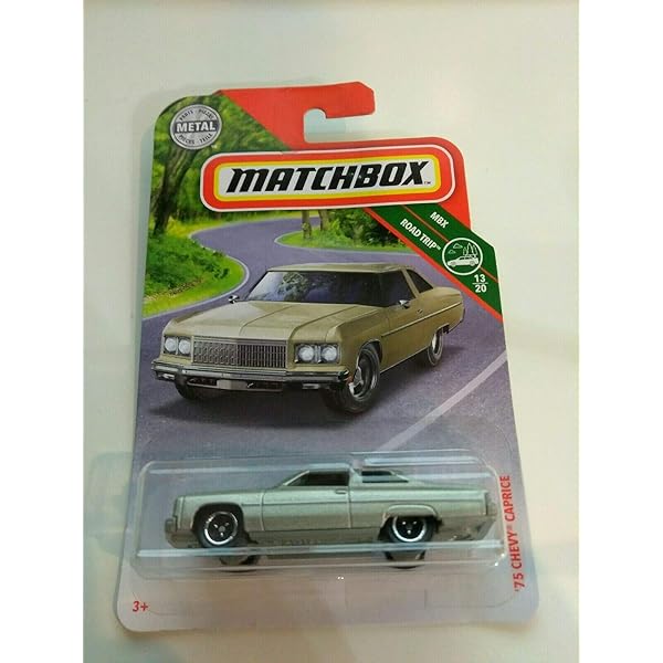 Amazon.co.jp: Matchbox 1975 シボレー カプリス [グリーン] 86