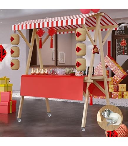 Amazon.co.jp: Hggdsac 屋台 マルシェ什器 屋台セット マルシェ