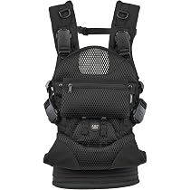 【美品】【付属品付】A.B.C AIRBUGGY エアバギー　抱っこ紐 ブラック Amazon.co.jp: 【メッシュに特化 抱っこ紐】AIRBUGGY（エアバギー）ABC