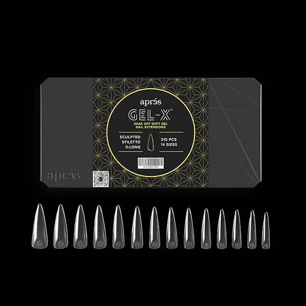 Amazon | Apres ネイルジェル - X ナチュラルスティレット ショート