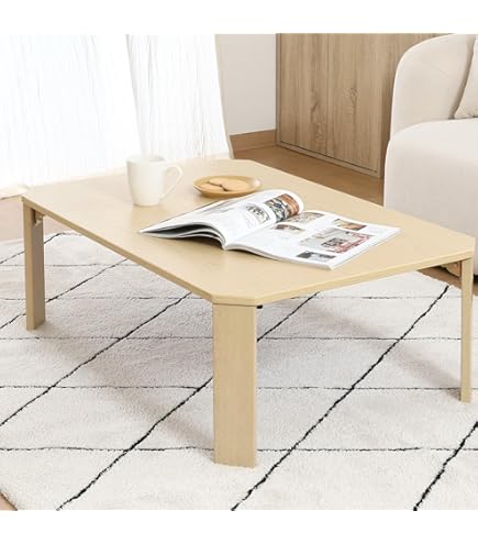 Amazon.co.jp: 萩原(Hagihara) ローテーブル ちゃぶ台 折りたたみ