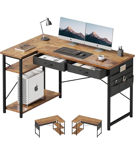 Amazon | ホームテイスト さわやかな 調節可能スライド棚付きハイ