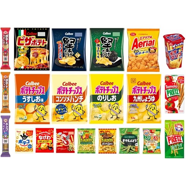 お菓子まとめ売り8種セット Amazon.co.jp: お菓子21種 詰め合わせ アソート セット ノーマル