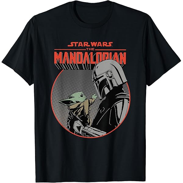 Amazon | スター・ウォーズ グローグー マンダロリアン Tシャツ | T