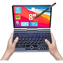 Amazon.co.jp: 8インチ ミニノートパソコン 日本語キーボード・日本語