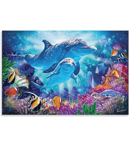 Amazon.co.jp: ポスター クリスチャン ラッセン Harmony (foil