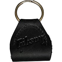 Gibson - key holder 2点(未使用品) Amazon.com: Gibson Premium Leather Pickholder Keychain, Black
