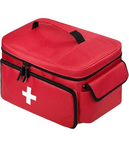 Amazon.co.jp: Xbopetda 救急箱 金属薬収納缶 救急箱 救急箱 安全