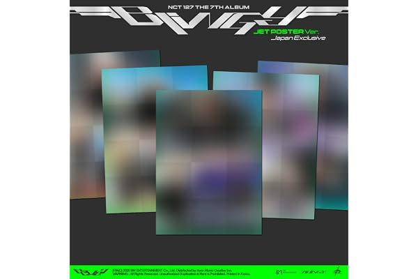 【Amazon.co.jp限定】BLINGY【JET Poster Ver. Japan Exclusive（5種ランダム）】（AL(輸入盤/非再販対象)） - NCT 127（特典：avex流通輸入盤限定オリジナル特典（①オフラインイベントシリアル応募券※詳細は決定次第オフィシャルウェブサイト・SNSにてご案内②【Amazon】トレーディングカード E Ver.（全5種中ランダム1種）））（ジャケット絵柄ランダム（5種）・仕様：Cover Poster(全5種中ランダム1種) / CD-R / Postcard / Sheet Sticker / Folded Poster / Paper Craft Kit(9枚1セット/全5セット中ランダム1セット) / Photocard(全5種中ランダム1種) / Japan Exclusive Photocard(全5種中ランダム1種/裏面日本語メッセージ入り)※仕様は変更となる可能がございます。あらかじめご了承ください。）
