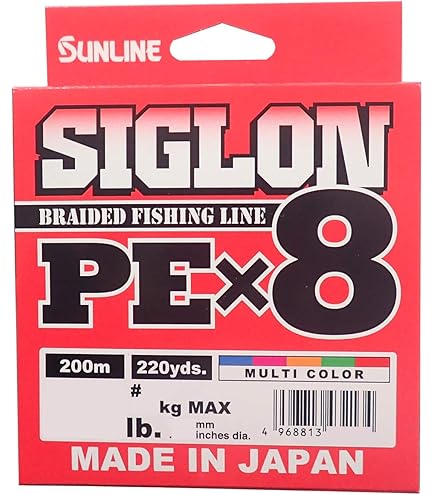 Amazon.co.jp: サンライン(SUNLINE) ライン シグロン PEx8 200m ライト 