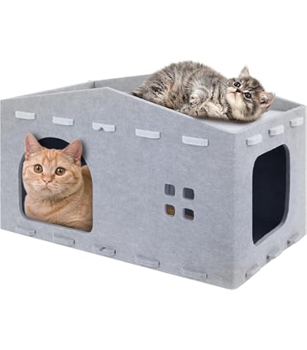 Amazon | カインズ(CAINZ) NECOTAハウス ヘリンボーン 幅35cm 奥行35cm