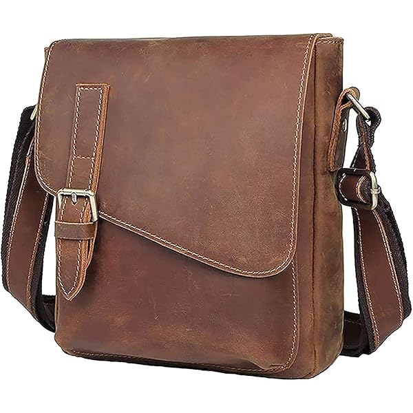 Amazon.co.jp: [PARLEY] ポストマンバッグ キャメル : 白潟 篤