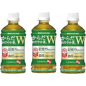コカ・コーラ からだおだやか茶W 350mlPET ×3本 機能性表示食品
