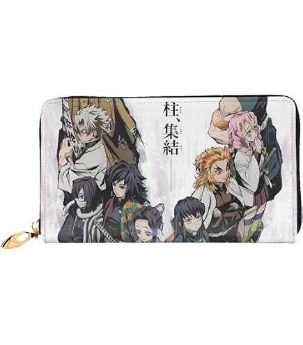 Amazon.co.jp: 財布 鬼滅の刃 竈門炭治郎 長財布 レザー ながざいふ