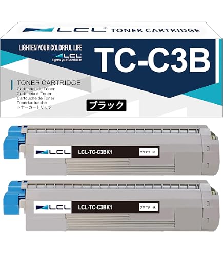 Amazon.co.jp: LCL OKI用 TC-C3B TC-C3BK1 C844dnw C835dnwt C835dnw