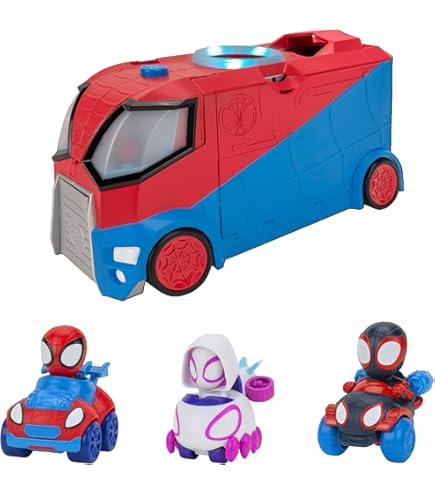 MARVEL Spidey en zijn geweldige vrienden Spidey-Rex Racer - 8-inch