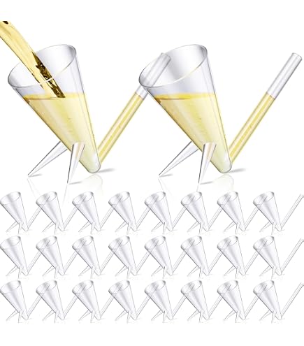 Set Di 2 Flute In Vetro Sneaky Booze A Forma Di Fucile A Pompa – Per Champagne, Vino E Liquori – 6 Once - 3