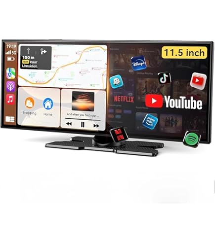 ディスプレイ カーオーディオ ワイヤレスCarPlay Android Auto Amazon.co.jp: ディスプレイオーディオ Apple CarPlay Android Auto