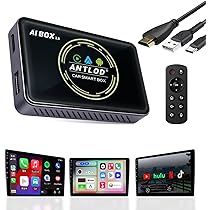 Carple HDMI BOX 無線CarPlay スマホミラーリング Carple HDMI BOX 3in1車載マルチメディアアダプター