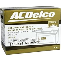 Amazon | AcDelco ACデルコ マリン/キャンピングカー用ディープ