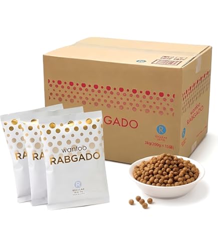 wanfoo RABGADO パピー　子犬用ドライフード　3kg Amazon.co.jp: ワンフー wanfoo ラブガド パピー&アスリート用 うさぎ