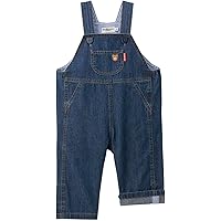 ミキハウス オーバーオール 5分丈 サロペット パンツ 男の子 ベビー 子供服 MIKI HOUSE サロペット オーバーオール ミキハウスベア 5分丈