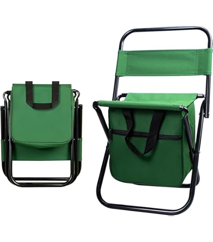 折りたたみアウトドアチェア グリーン0 折りたたみアウトドアチェア 1人掛け ヒーター内蔵 温度調節可