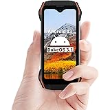 [2023 NEW スマホ]Blackview N6000 ミニ タフネス アウトドア 4.3インチ QHD+ simフリー Android13 スマートフォン 携帯電話 16GBRAM 256GB ROM 防水防塵耐衝撃 18W 急速充電 3880