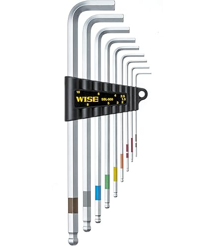 Amazon | ワイズ(WISE) ボールポイント六角棒レンチ 9本セット