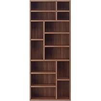 Amazon｜フナモコ 薄型ランダムシェルフ 【幅74.3×高さ180cm】 リアル
