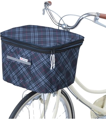 Amazon | 川住製作所(Kawasumi Seisakusyo) 自転車 2段式前カゴカバー