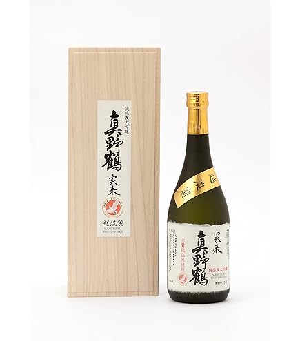 Amazon.co.jp: 真野鶴 磨三割五分 大吟醸 万穂(まほ) 720ml 尾畑酒造