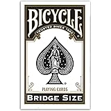 バイスクル(Bicycle) トランプ 黒 5.7 x 8.8 x 1.8 cm 86C ライダーバックブリッジサイズ
