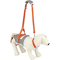 Amazon | 歩行補助ハーネスLaLaWalk 小型犬ダックス兼用 グレー