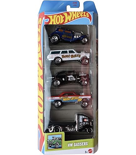 Amazon | Hot Wheels '62 Corvette Gasser, HW Gassers 3/5 [red] 174