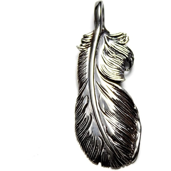 ネイティブアメリカン➳feather革タグ&バッファローネックレス