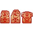 スーパーマリオブラザーズ 木製ダイカットクリップD(ゴールドセット)MZ04